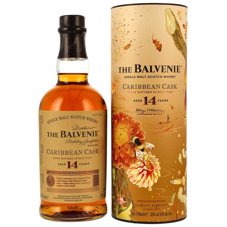 Balvenie 14 Jahre Caribbean Cask - Limited Edition Victo Ngai